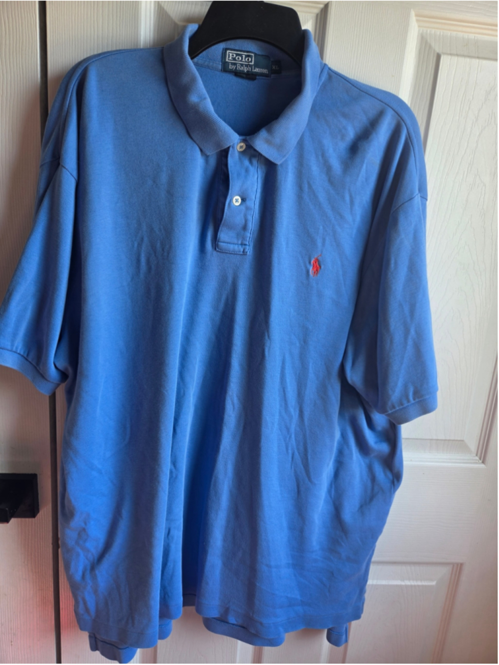Men's Polo by Ralph Lauren Blue Polo Shirt Size XL